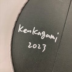 Ken Kagami×NADiff オリジナル【特大】缶バッジ（直径25cm） 楽して暮らしたい